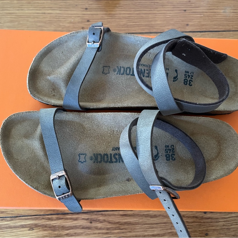Birkenstock open toe gladiator sandle 245 (7.5)